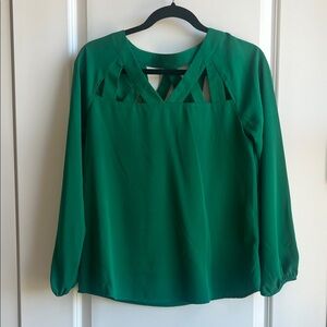 Elegant Skies Are Blue Green Women's Top